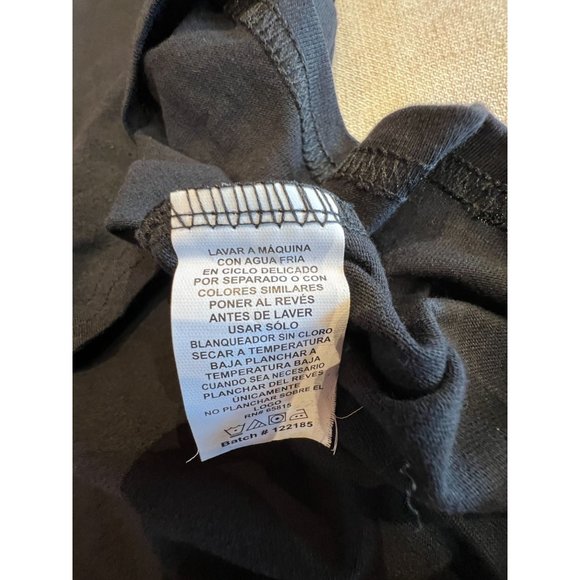 Pink Angel Black Crew Neck Short Sleeve T-Shirt 100% Cotton Youth Girl's 14 NWT - Picture 6 of 7